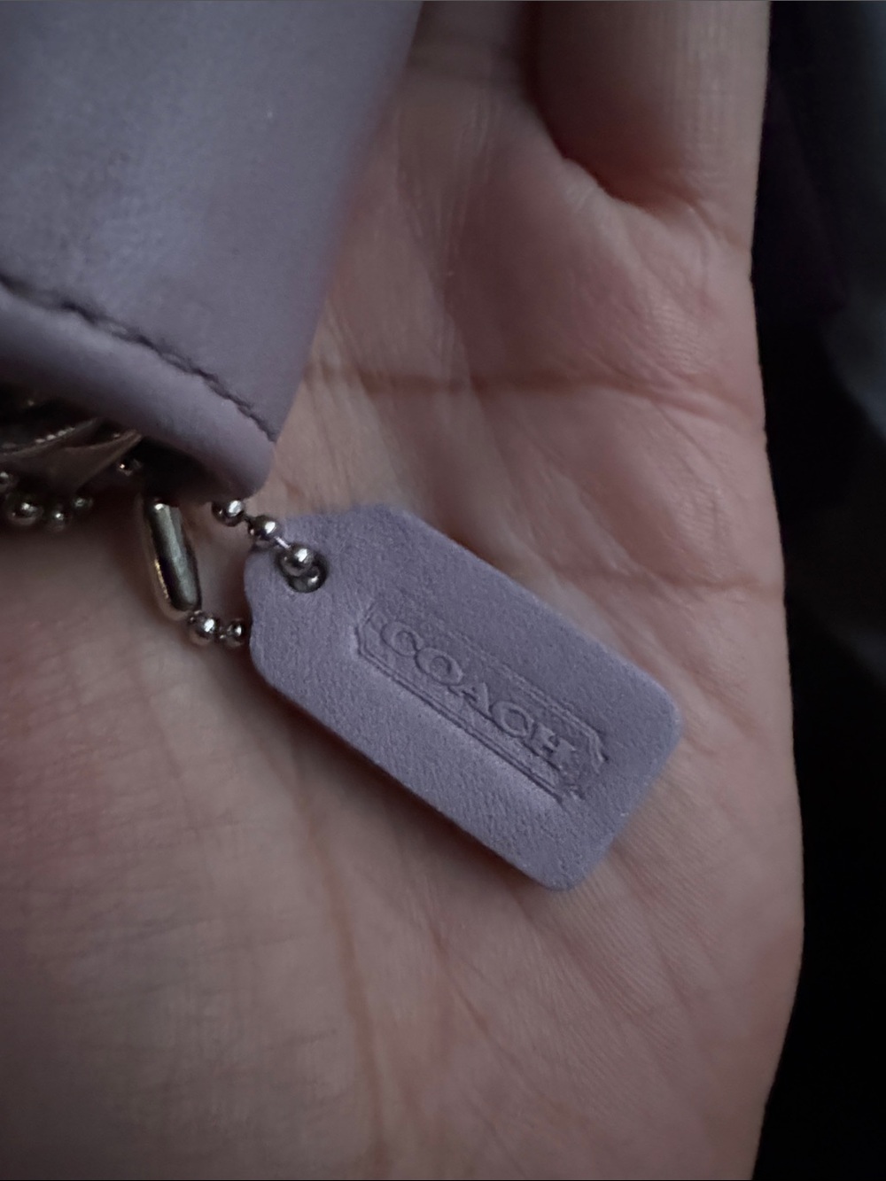 Coach lilac vintage card holder - Picture 14 of 17